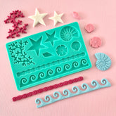 Sea Life Mold - 4.5” x 7”