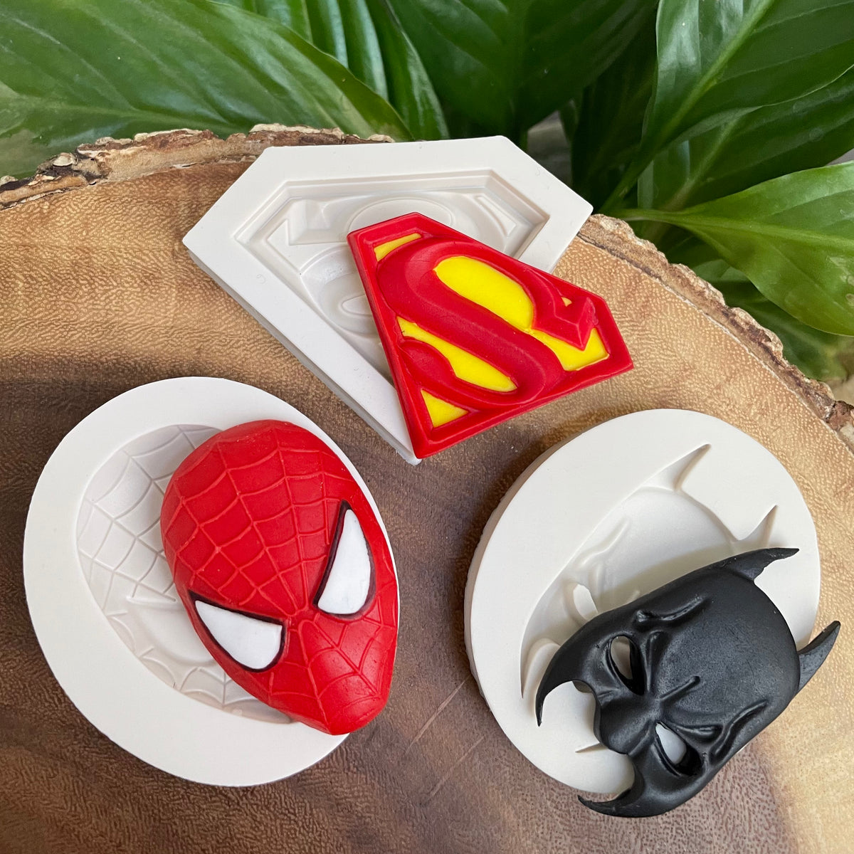 Superhero Molds Trio