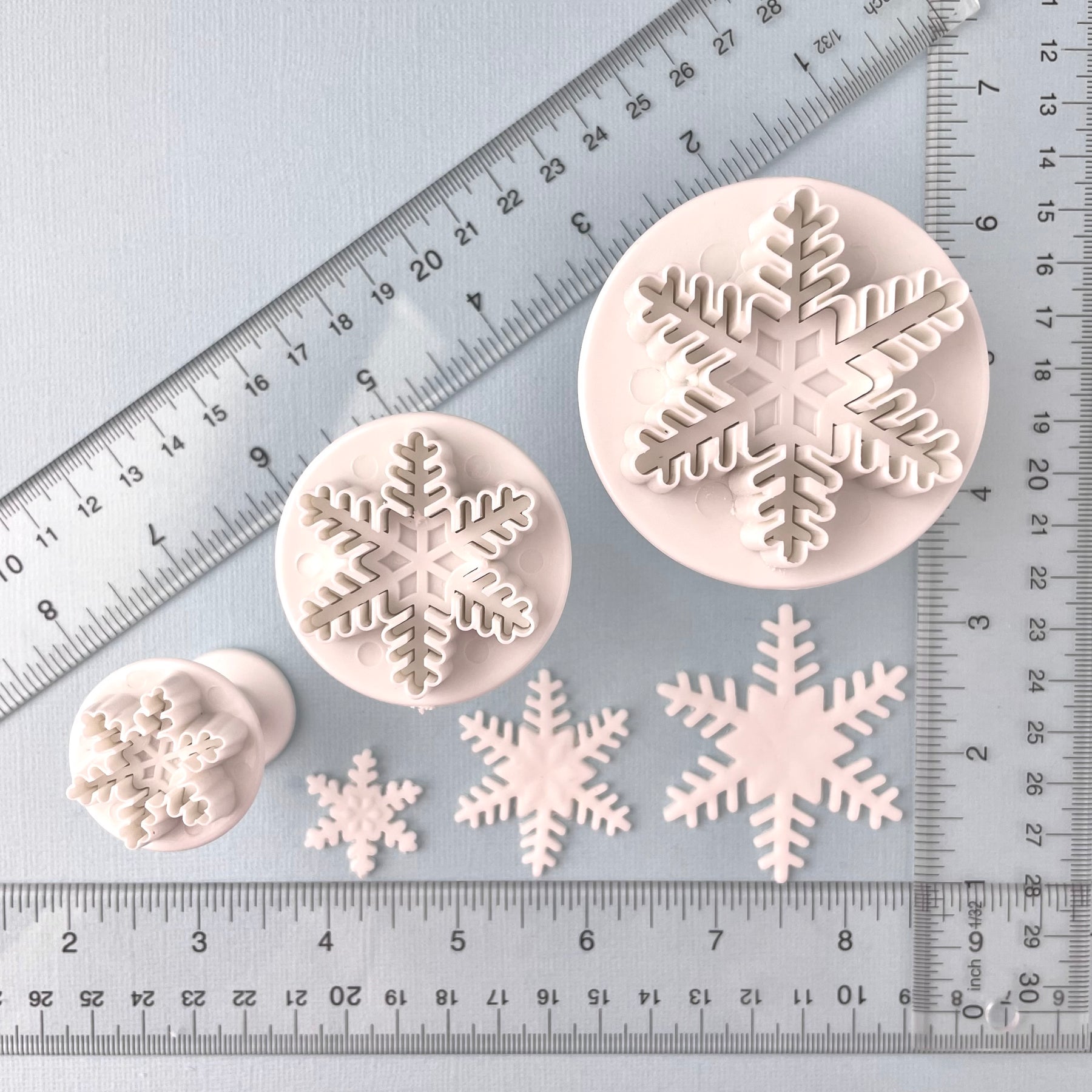 3 Piece Snowflake Cutter Set