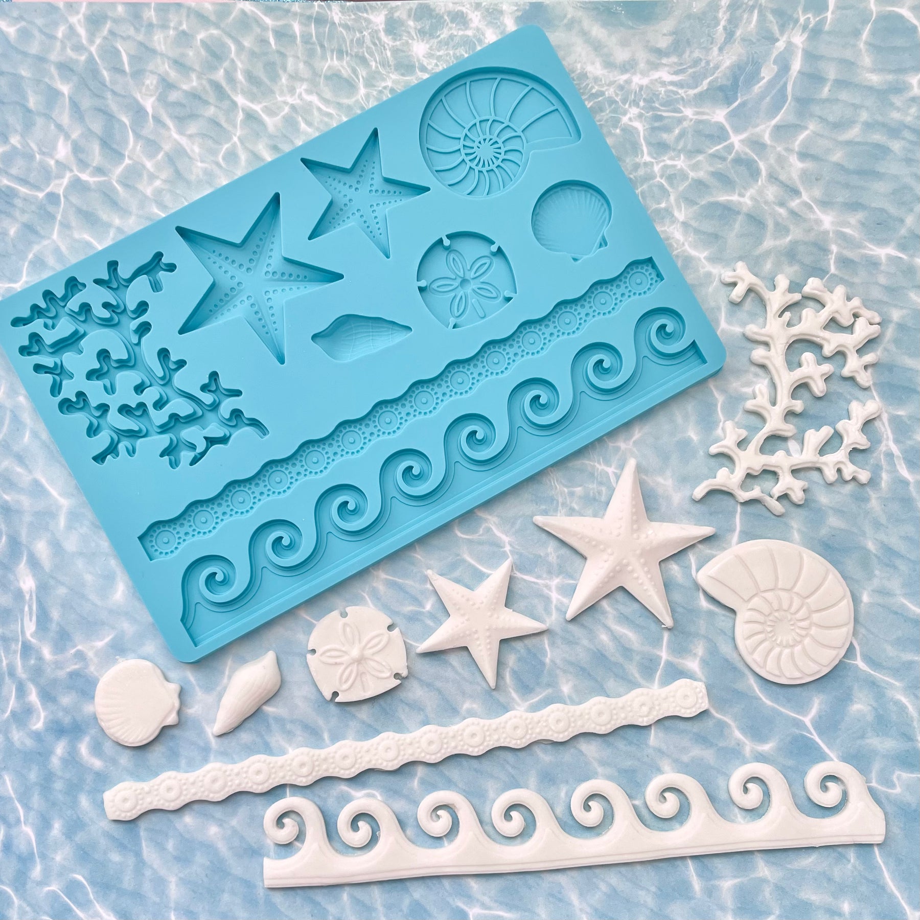 Sea Life Mold (5” x 7 3/4”)