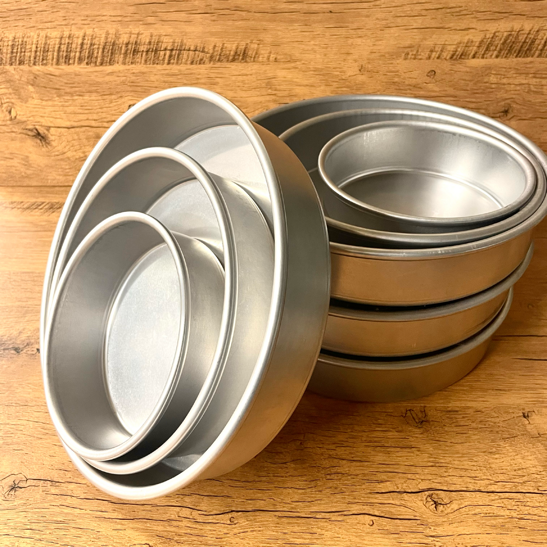 6", 8", 10" Three Tier Cake Pan Set