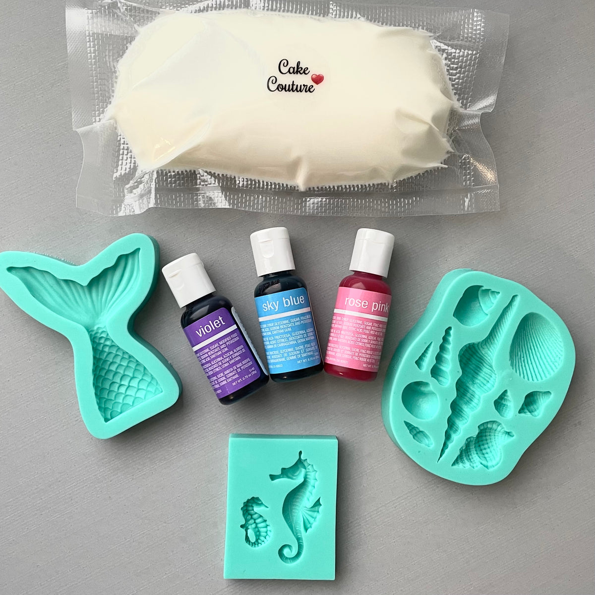 Mermaid Cake Decorating Bundle