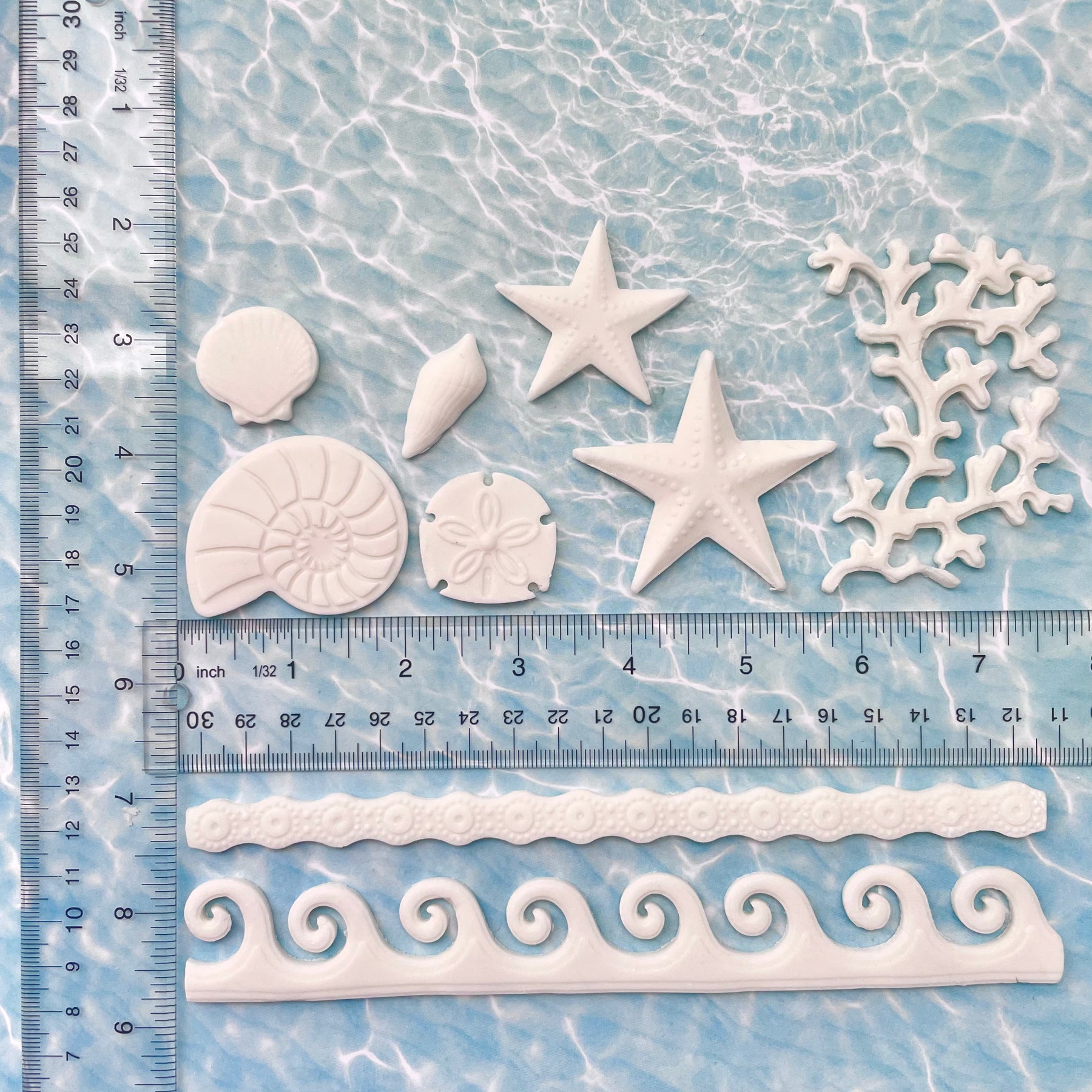 Sea Life Mold (5” x 7 3/4”)
