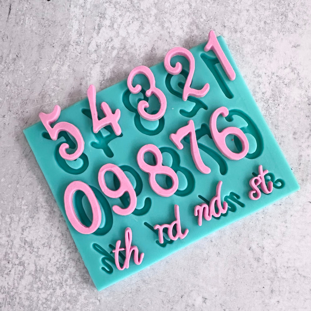 Classic Numbers & Letters