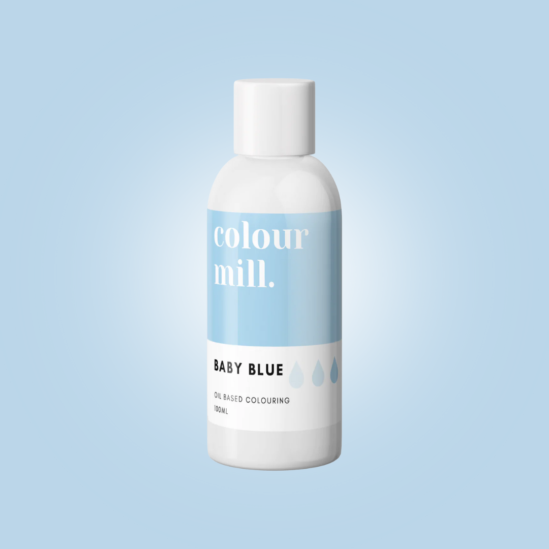 Baby Blue Icing Color by Colour Mill