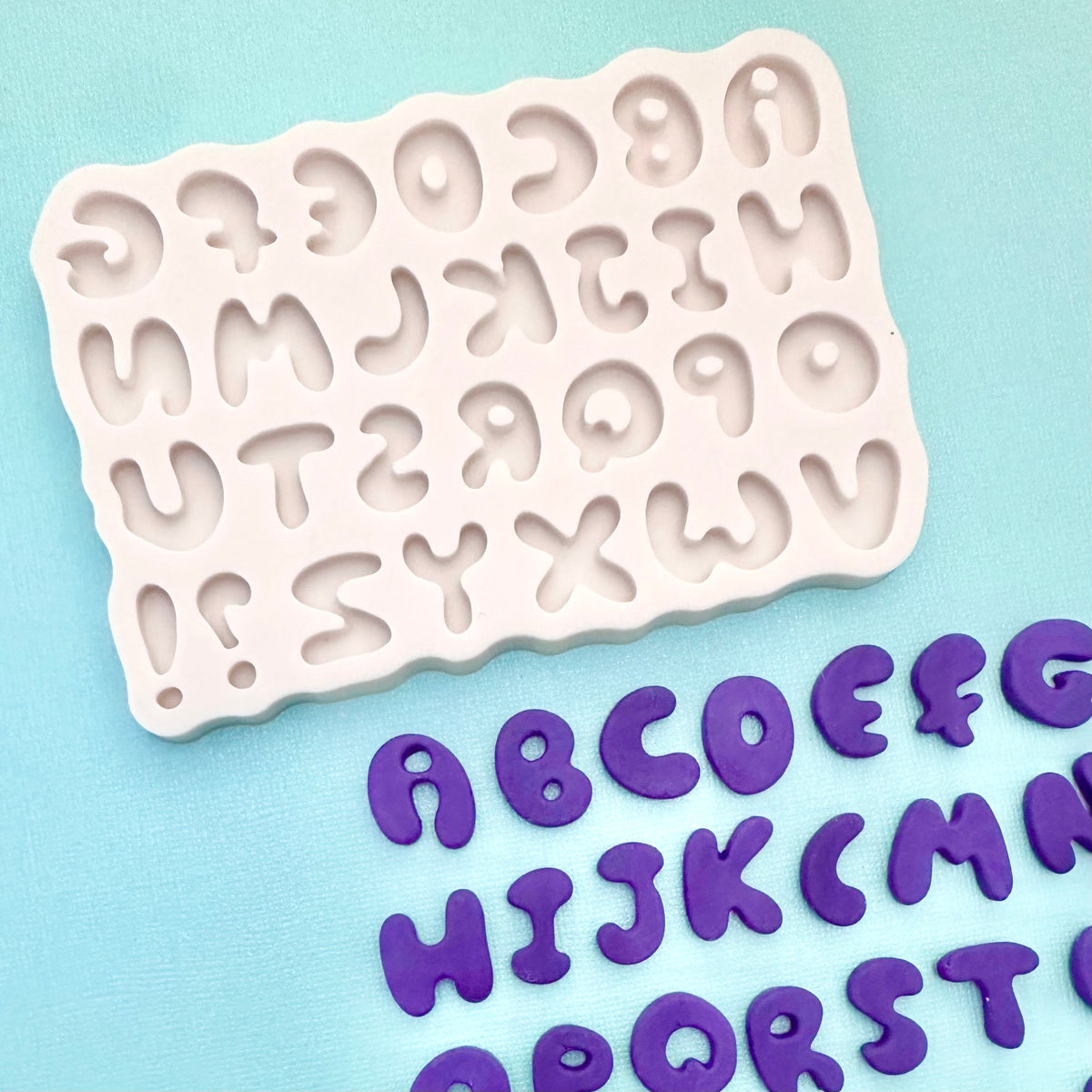 Cute Cartoon Letter Mold