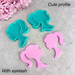 Barbie Silhouette & Script Molds