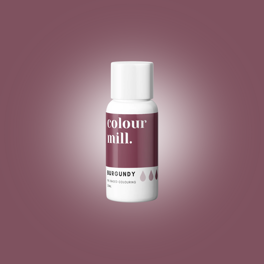 Burgundy Icing Color by Colour Mill