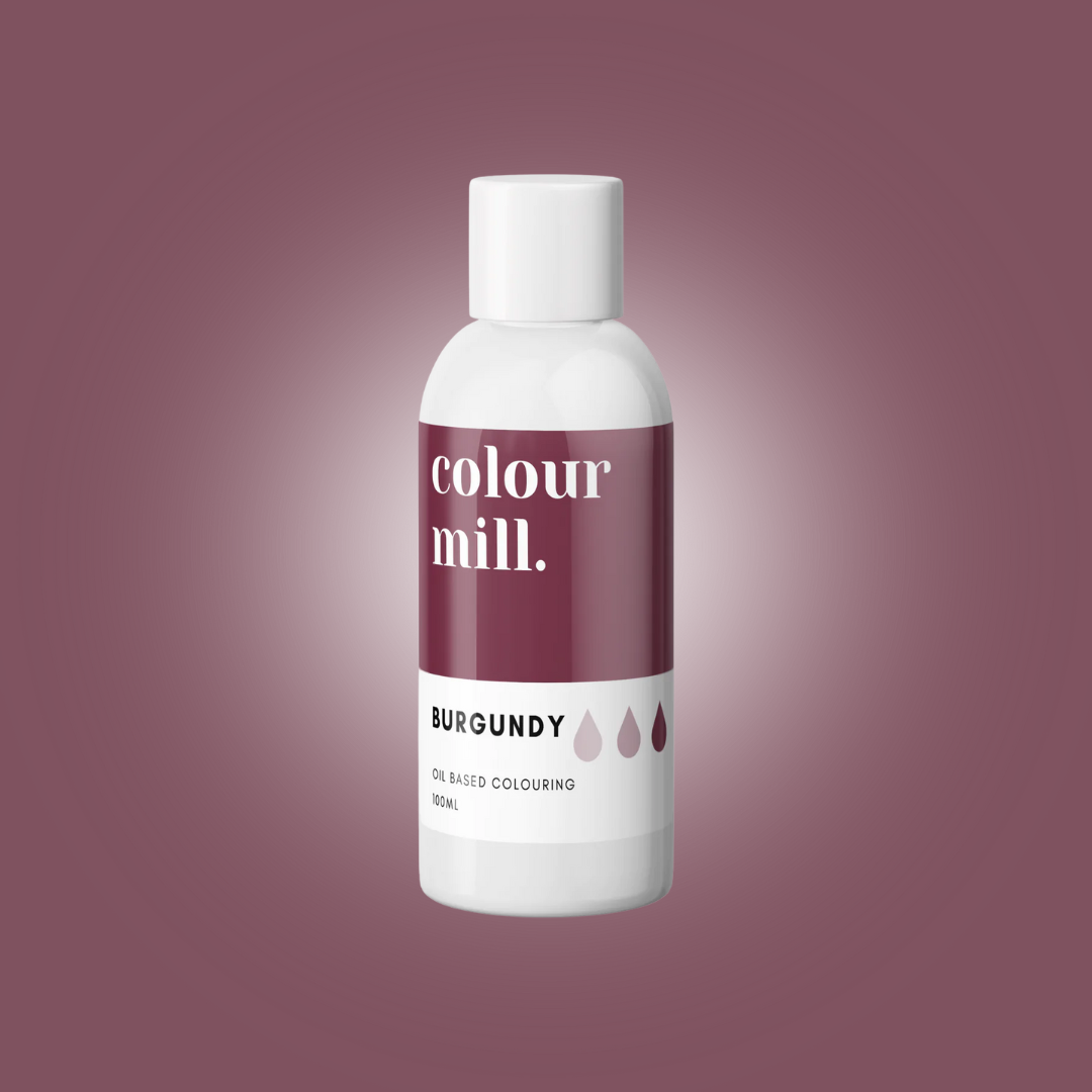 Burgundy Icing Color by Colour Mill