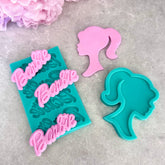 Barbie Silhouette & Script Molds