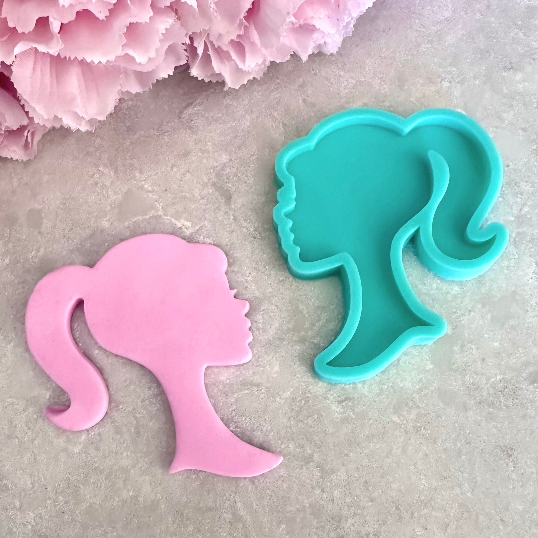 Barbie Silhouette & Script Molds