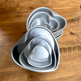 Heart Cake Pan Set (8", 6", 4")