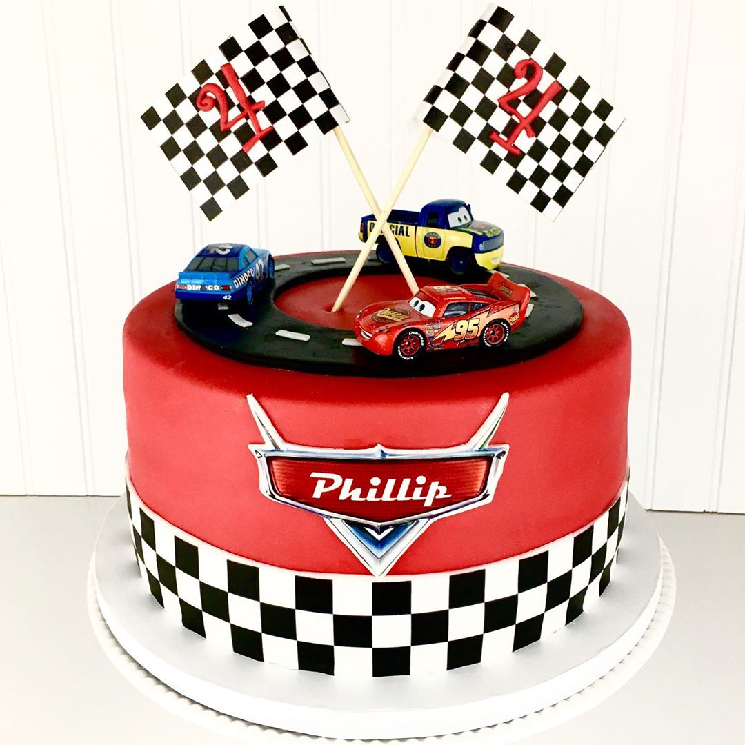 Race car cake template