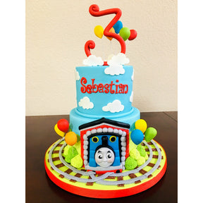 Happy Train Cake Template
