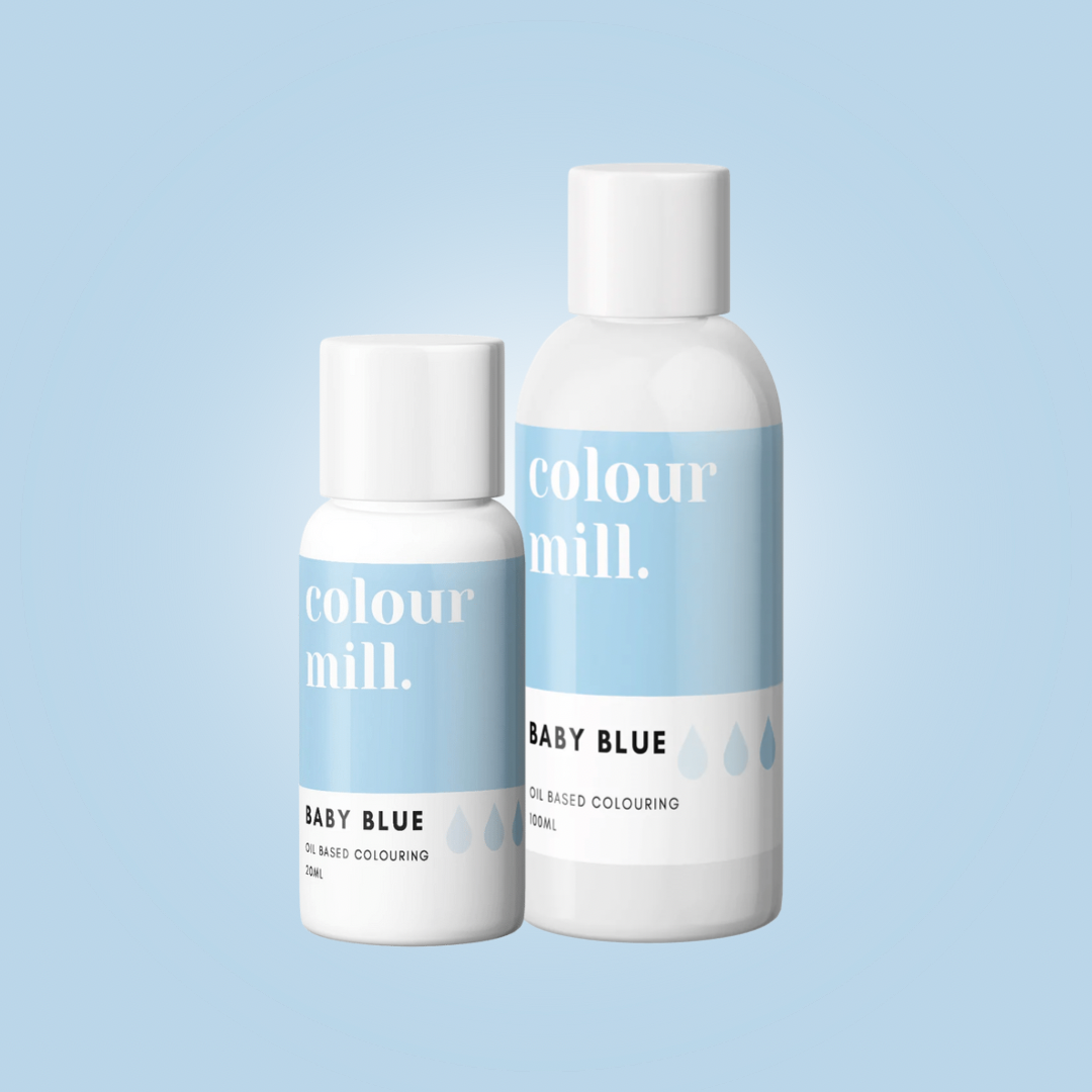Baby Blue Icing Color by Colour Mill