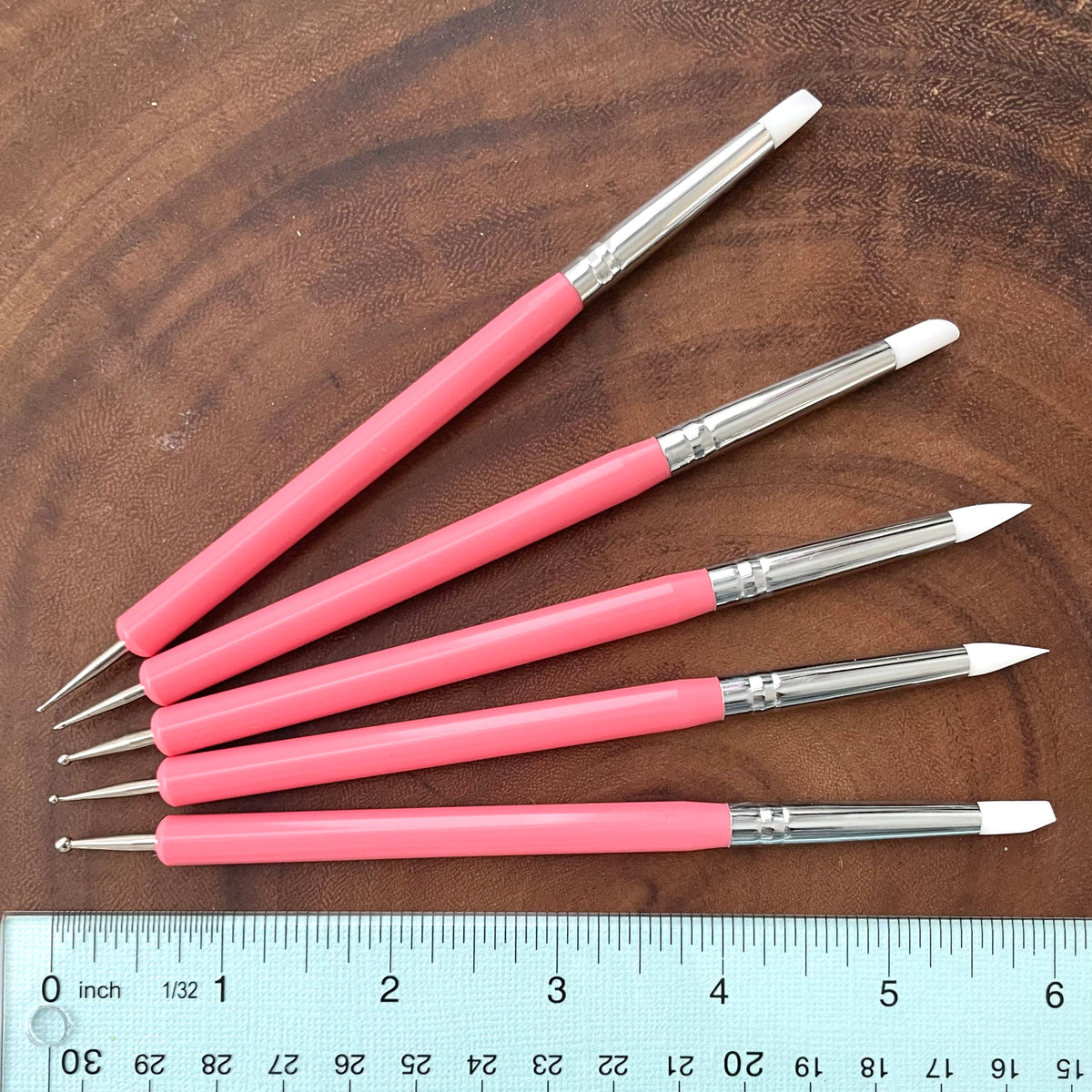 Silicone & Stainless Steel Tools (5 Pieces)