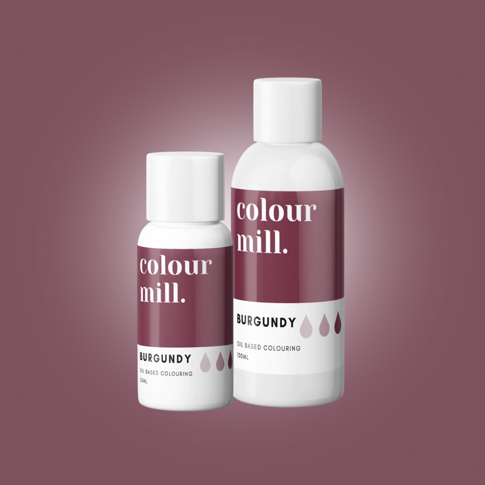 Burgundy Icing Color by Colour Mill