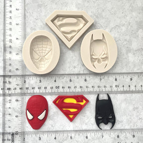 Superhero Molds Trio