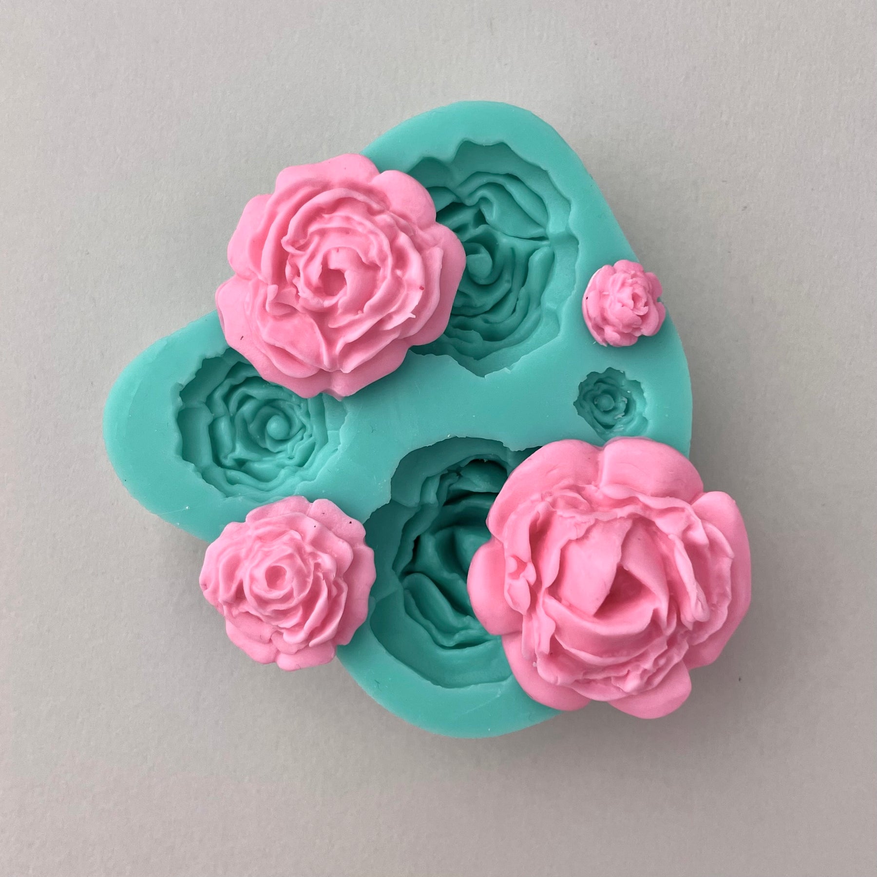 3D Rose Mold (4 cavities)