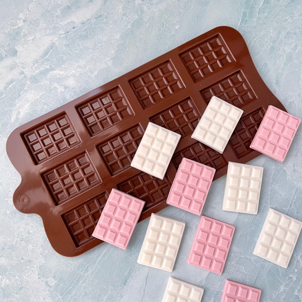 Mini Candy Bar Petite Chocolate Bar Silicone Mold 