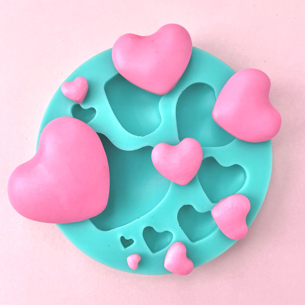 Cutie Hearts Mold