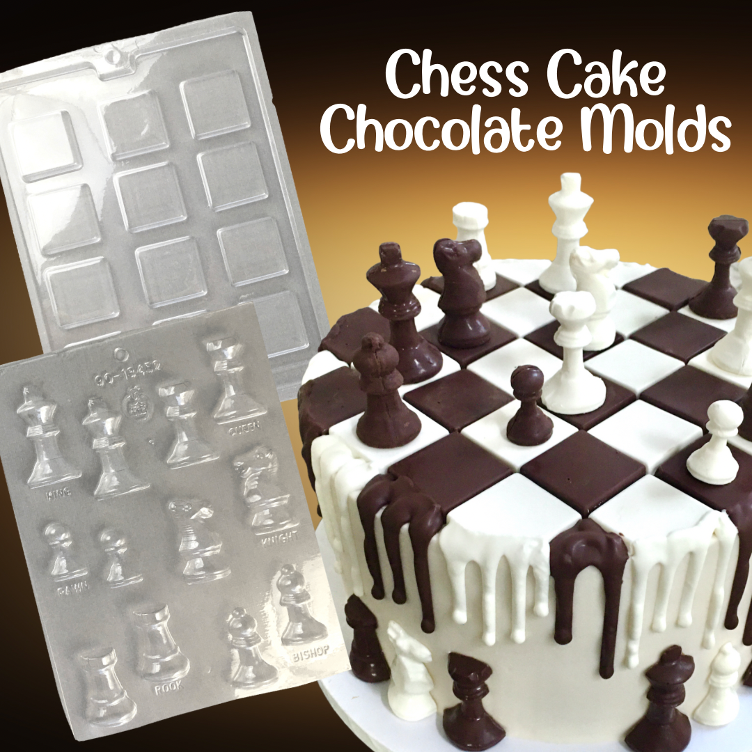 Chess Cake Chocolate Molds